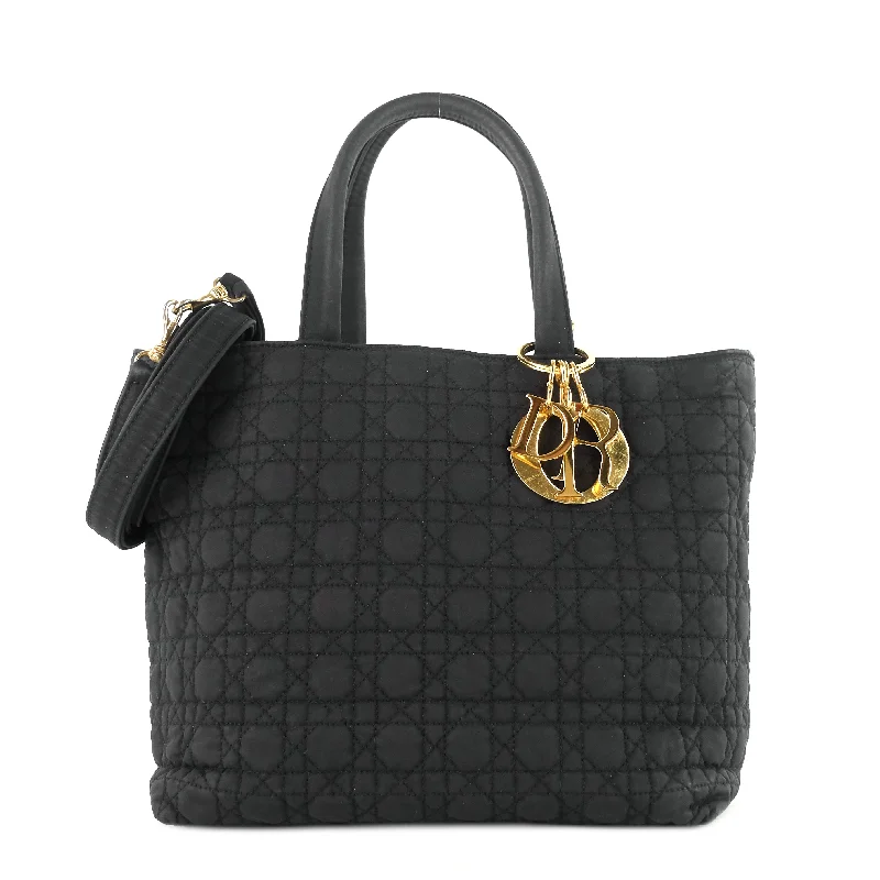 Stylish Christian Dior shoulder bags with a tassel - adorned zipperCannage Nylon Bag